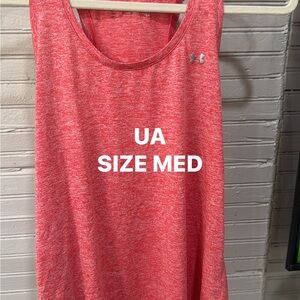 Under Armour Women's Heathered Red Tank Top